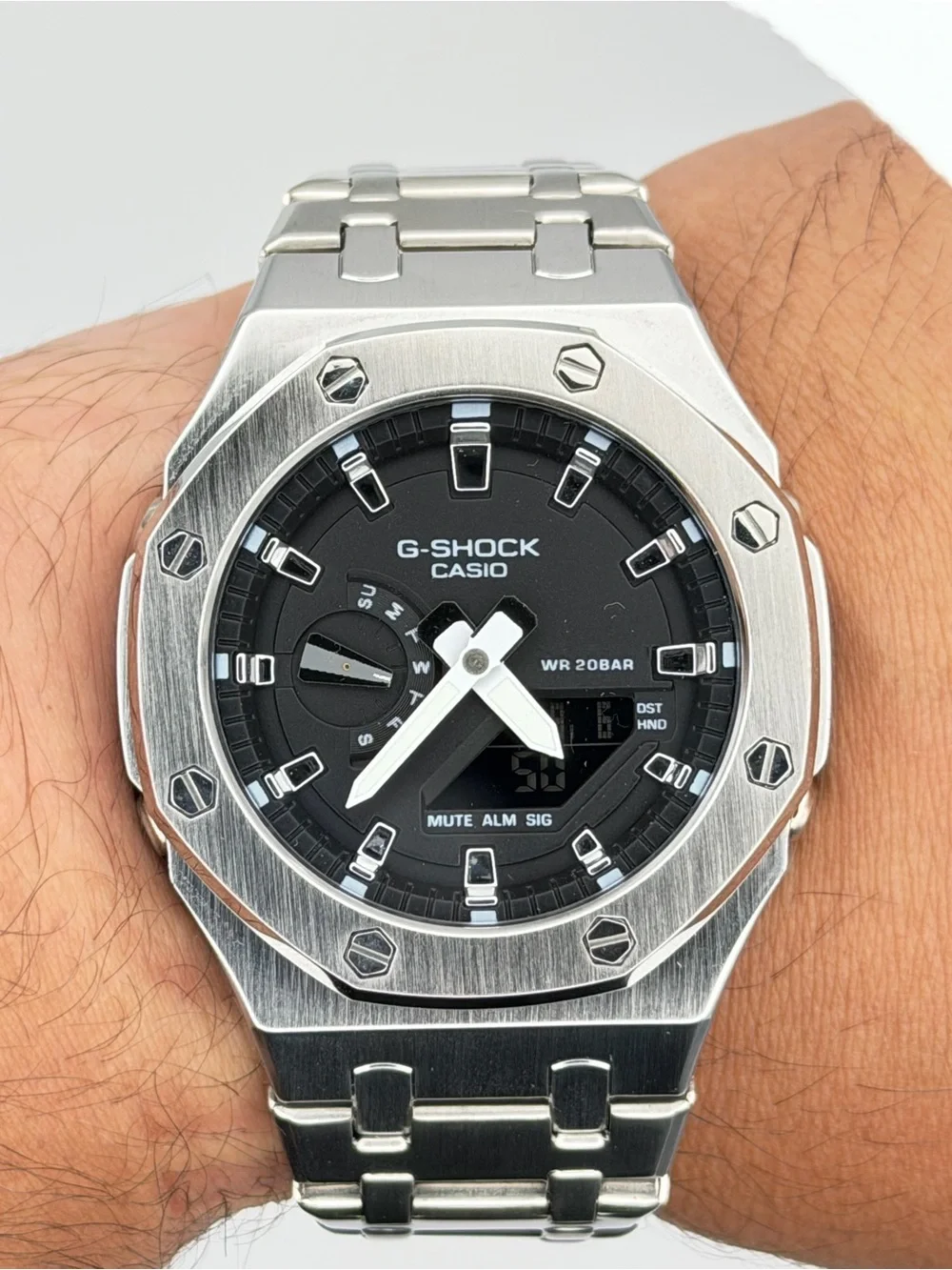 Casio custom stainless